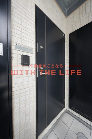 玄関　落ち着いた玄関です