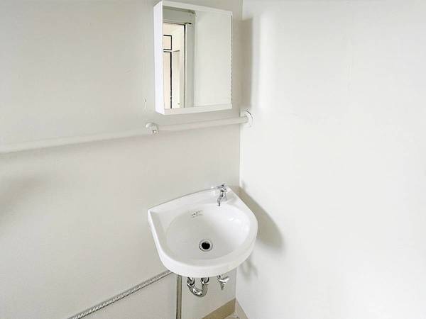 洗面設備　ビレッジハウスの同一物件・同一タイプの間取りの写真です