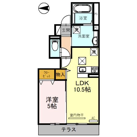 Lantanaの間取り