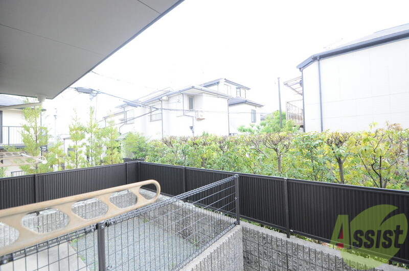 眺望　空が広く見えるバルコニーはうれしいですね