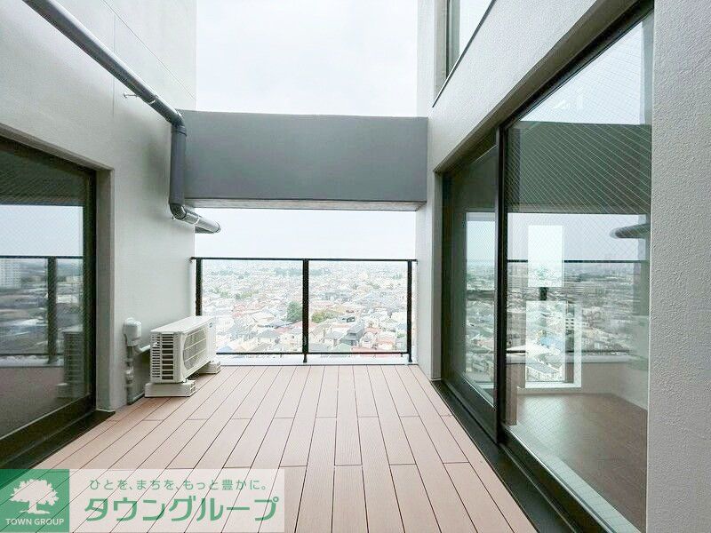 バルコニー　お部屋探しは株式会社　タウンハウジング　までお気軽にお問合…