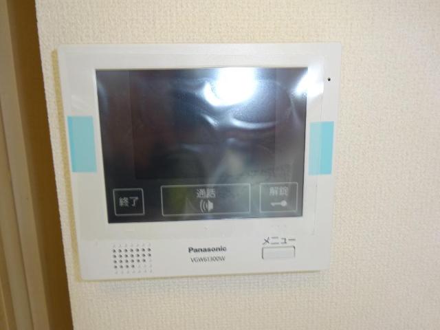 セキュリティ　モニター付きインターホン