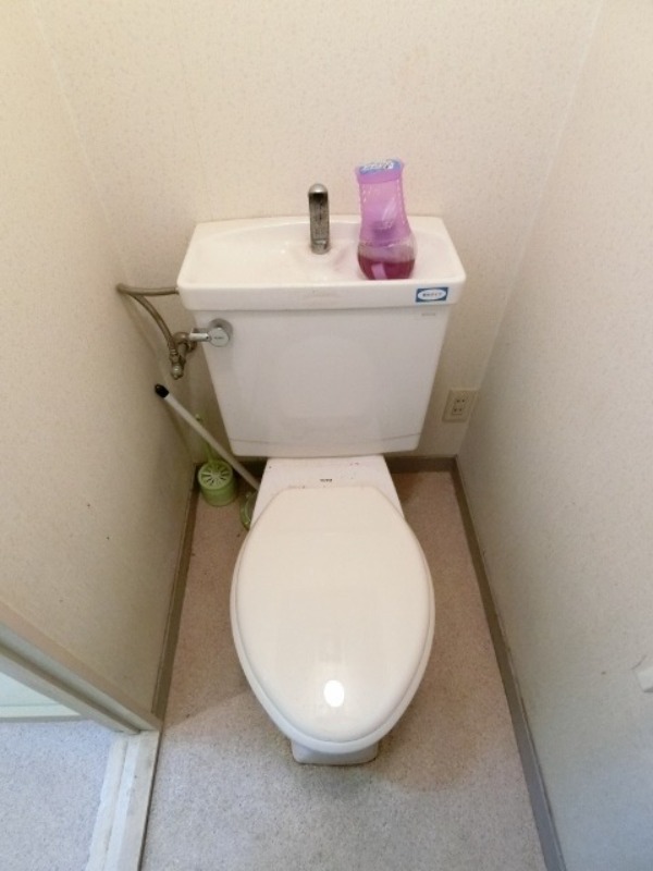 トイレ　図面と現状に相違がある場合には現状を優先