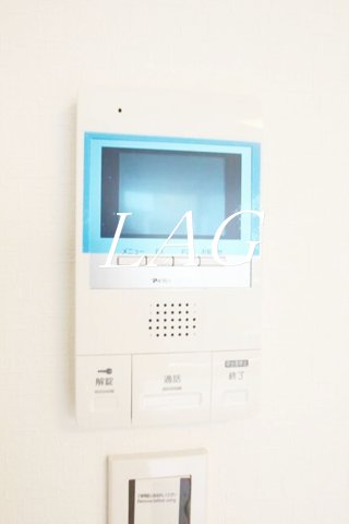 セキュリティ　モニター付きインターフォンです。