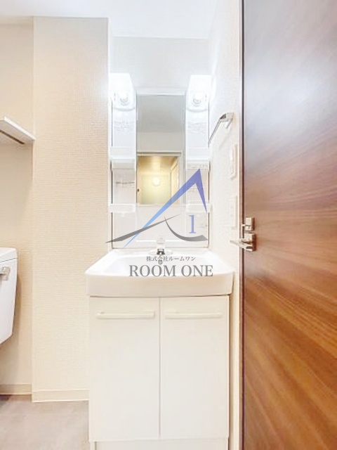 洗面設備　洗面台です。