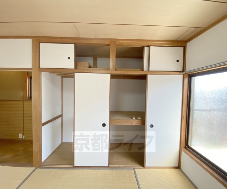 収納　２階の和室の収納です。
