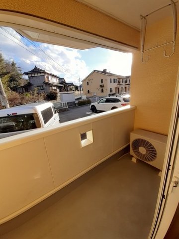 バルコニー　広々としたバルコニーです