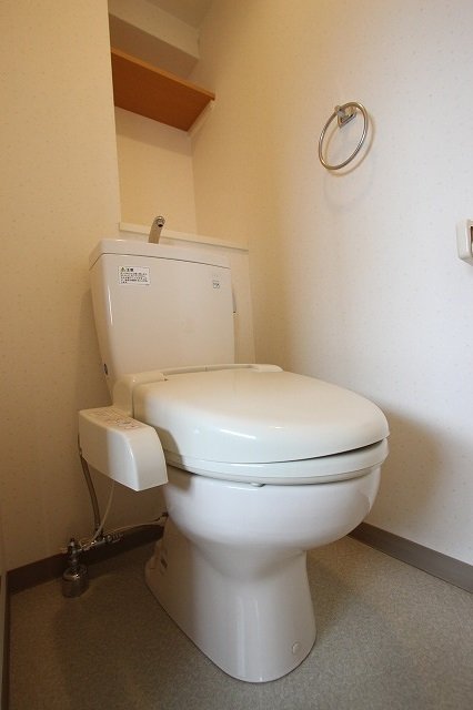 トイレ　同物件別号室の写真