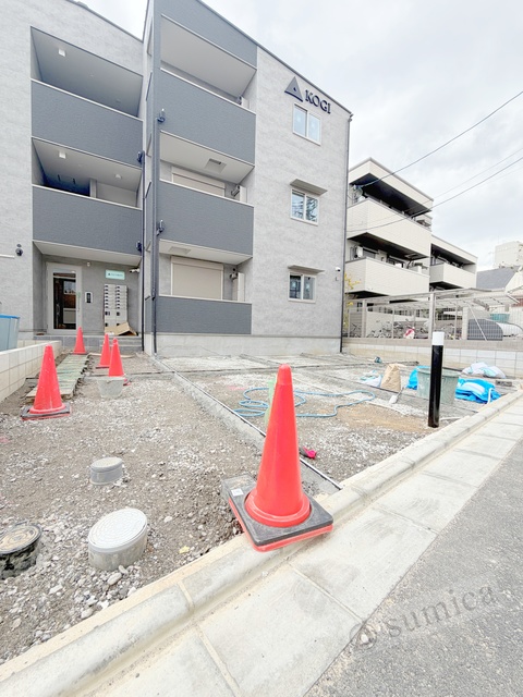 その他共有部分　敷地は広々・駐輪場あり・バイクも置けます♪