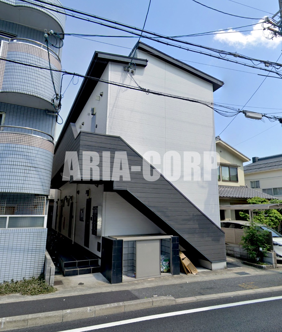 建物外観　2014年完成、大手ハウスメーカー施工デザイナーズ