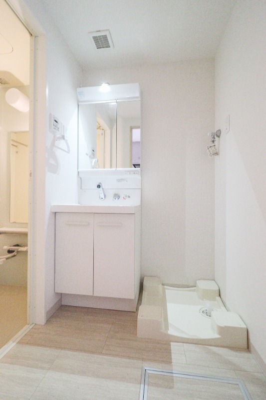 洗面設備　図面と現状に相違がある場合には現状を優先