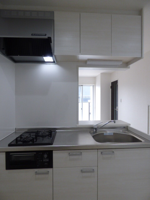 キッチン　２口コンロ付！システムキッチン