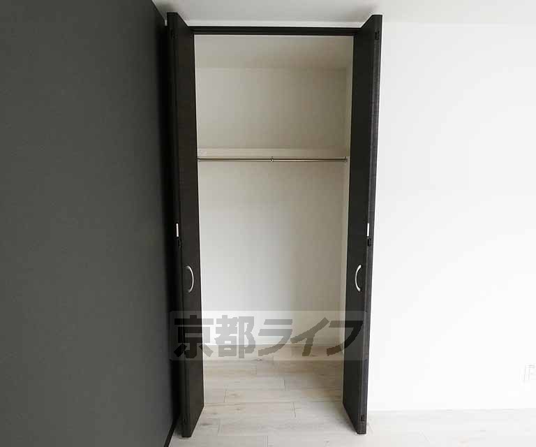 収納　クローゼットです