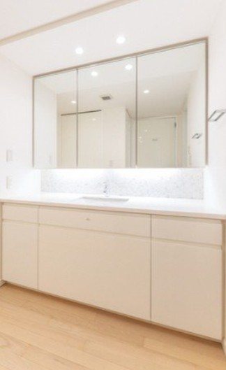 洗面設備　※別部屋参考