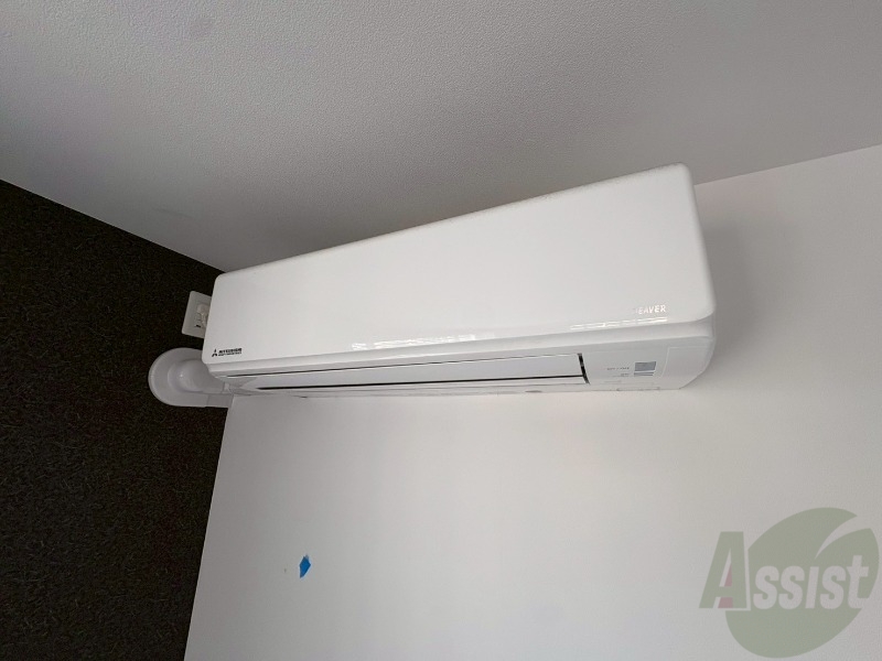 その他設備　エアコンが設置してありますので、寒暖対策もばっちり。