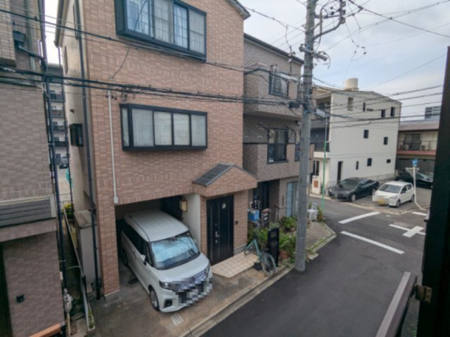 眺望　亀島借家