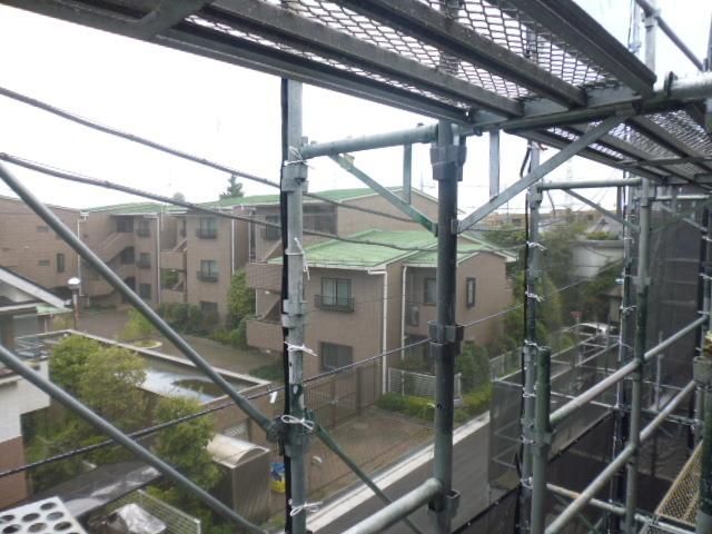 眺望　★外装工事中の景色です★