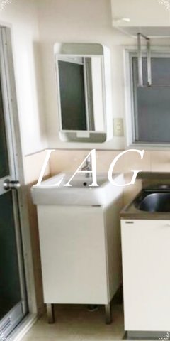洗面設備　洗面台です。
