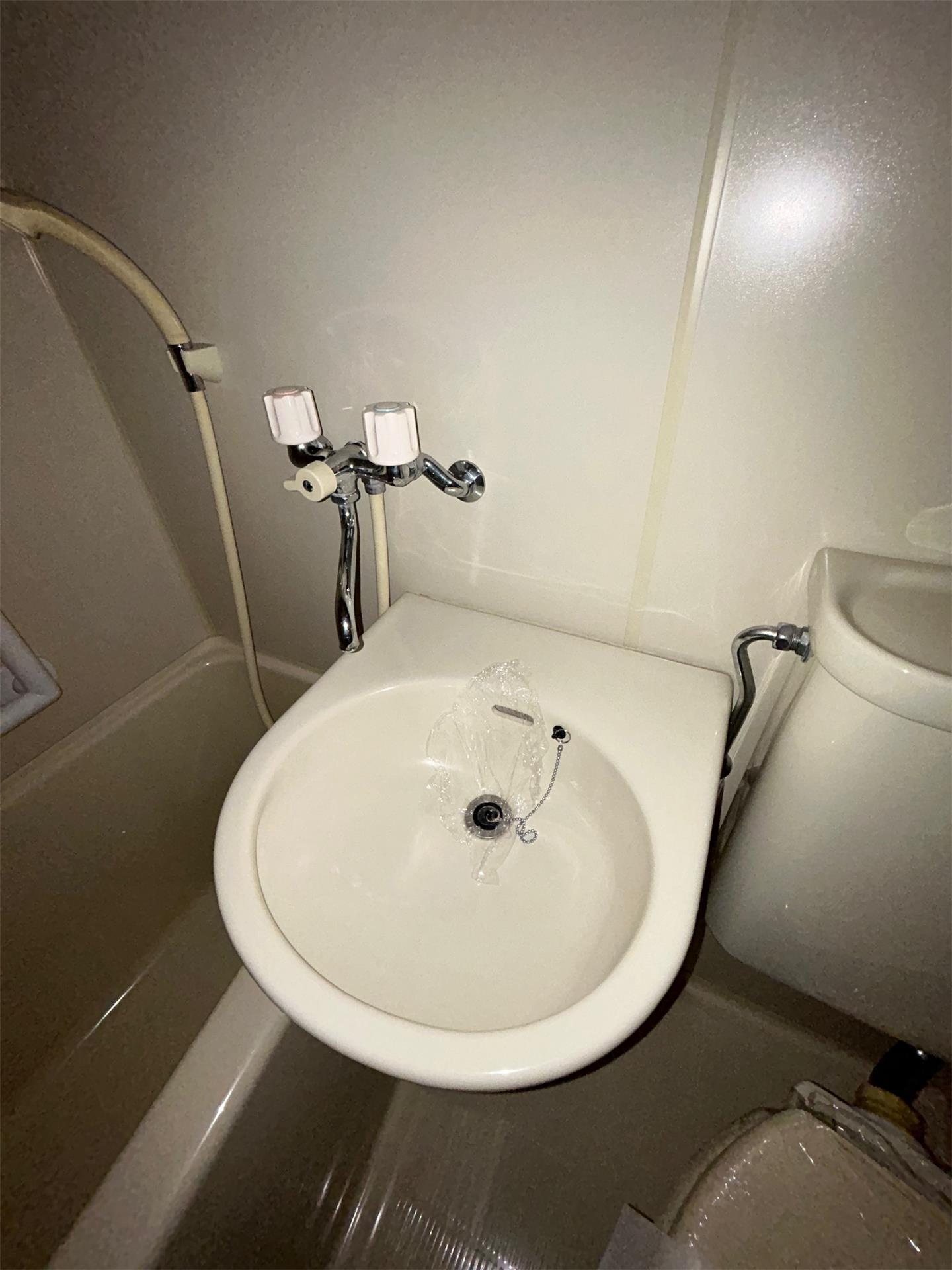 洗面設備　入居中につき他室の画像使用