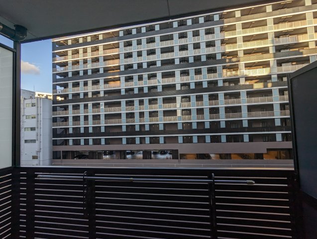 眺望　※写真は同じマンションの違う部屋のものになります。