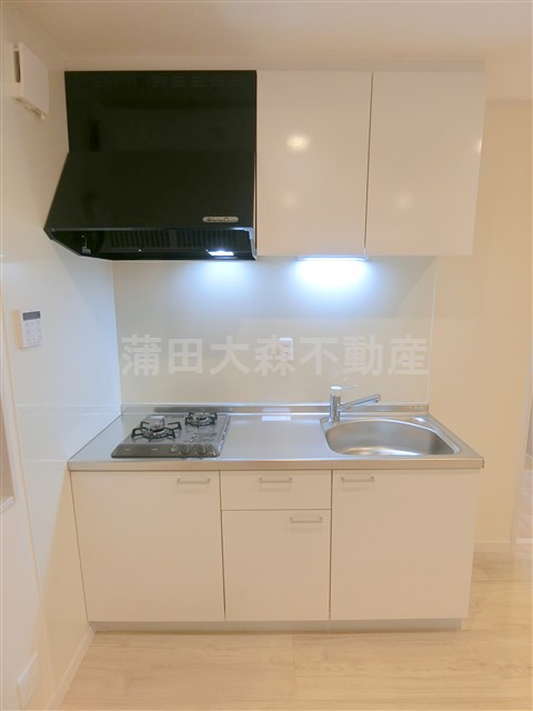キッチン　2口ガスシステムキッチン