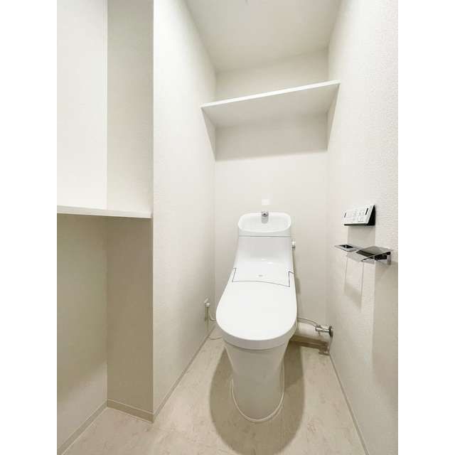 トイレ　ゆったりとした空間のトイレです