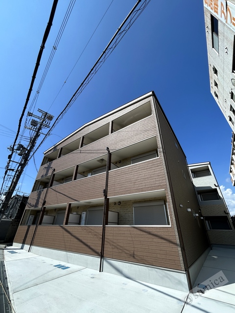 建物外観　インターネット使い放題です。