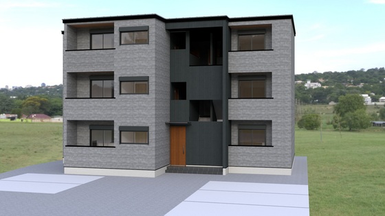 建物外観　パース