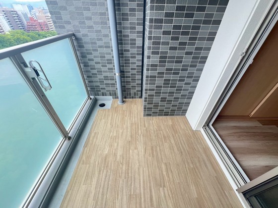 バルコニー　※別部屋の写真です