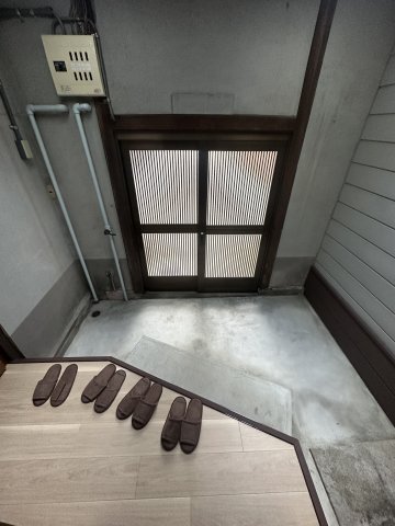 深草フケノ内町貸家の玄関写真