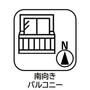 バルコニー　北区西ケ原