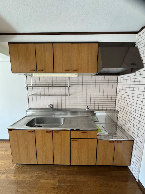 キッチン　広くて料理しやすいです！