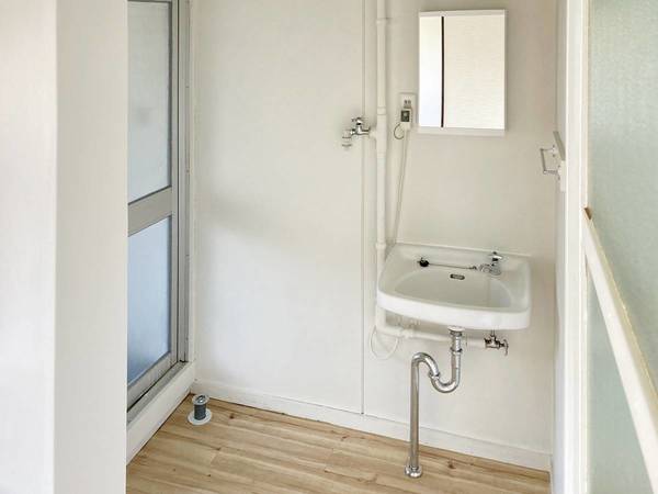 洗面設備　ビレッジハウスの同一物件・同一タイプの間取りの写真です