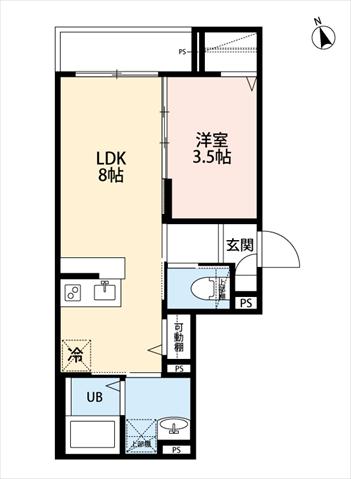 ＪＲ高崎線 宮原駅 徒歩11分 3階建 新築の間取り写真