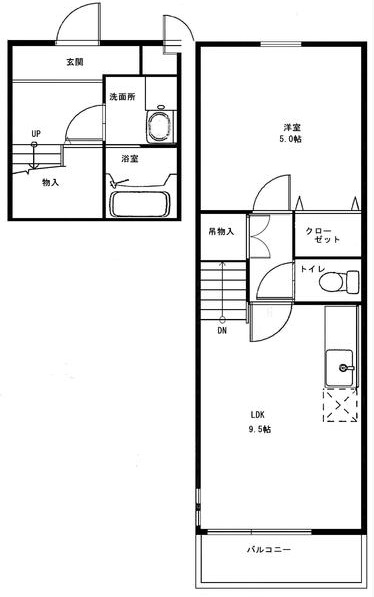 アクイラの間取り写真