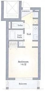 エムザ戸越の間取り写真