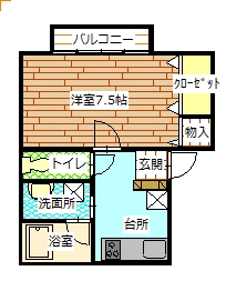 M・Oハウス谷地の間取り