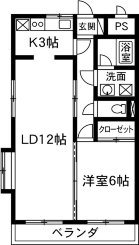 トーエイマンションの間取り