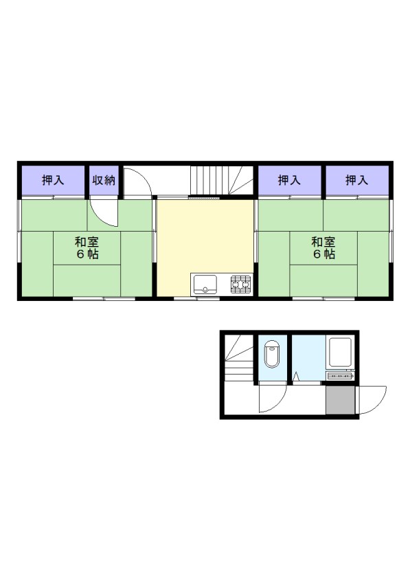 グリーンハウスの間取り