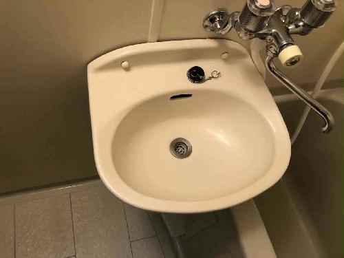 洗面設備　設備・仕様は号室により異なる為、現況を優先致します。