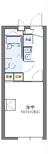 レオパレス伊勢の間取り