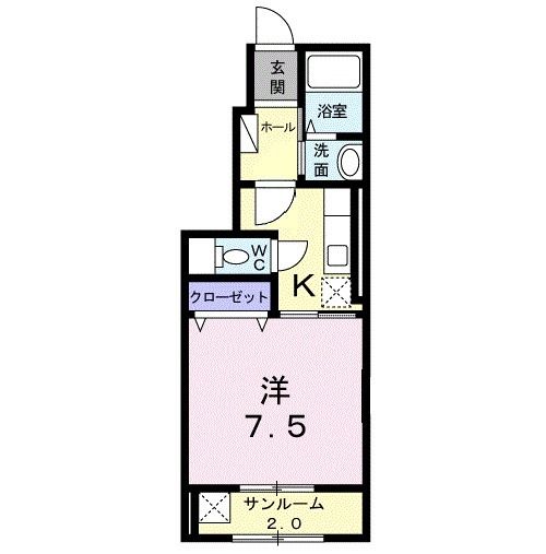 メゾニティー・室町　IIの間取り