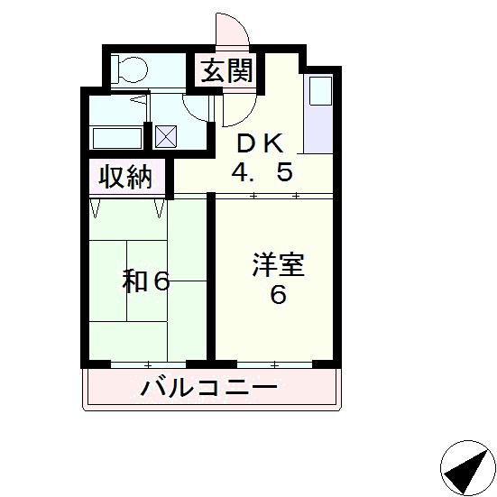 バローゼ7の間取り