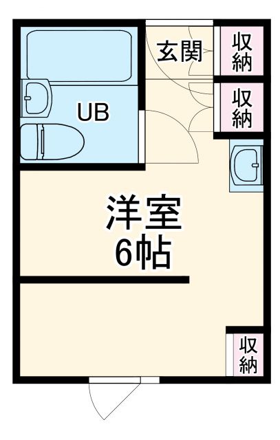 東カン名古屋キャステールの間取り