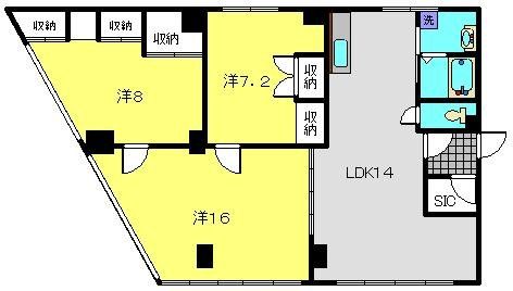 ミヤガワビルの間取り