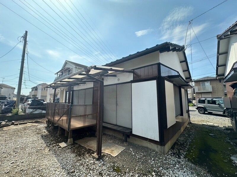 廻田町4丁目平屋の建物外観