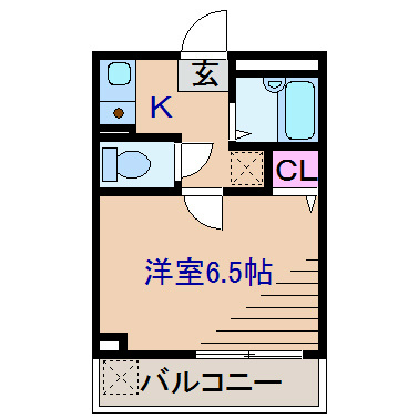 ルート大倉山マンションAの間取り