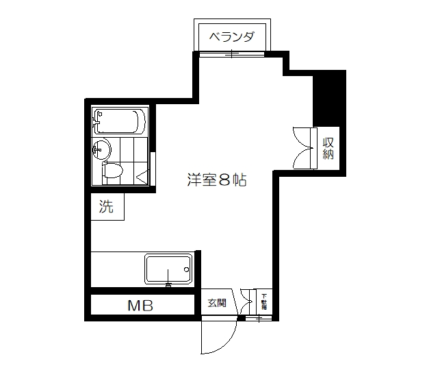 ビクトリアレジデンスの間取り