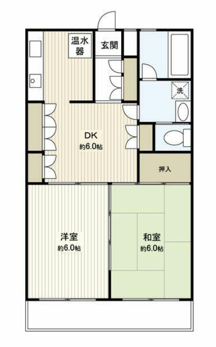 【高砂シティハイツの間取り】