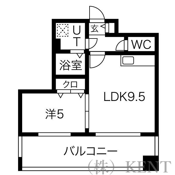 ラフレ28の間取り